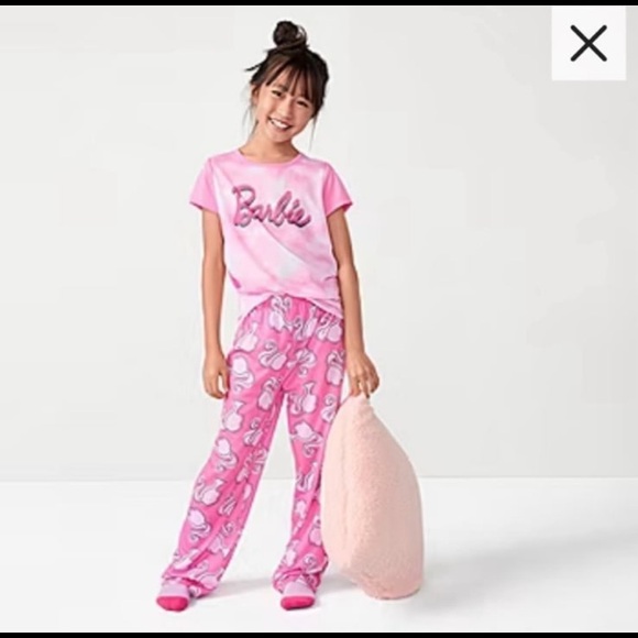 Barbie pajamas size 10 and pillow purse - Picture 4 of 13